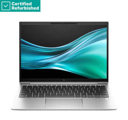 Taastatud SILVER HP EliteBook 830 G11 - Ultra 7-155U, 32GB, 1TB SSD, 13.3 WUXGA 300-nit AG, 5MP IR cam, WWAN-ready, Smartcard, FPR, US backlit keyboard, 56Wh, Win 11 Pro, 1 years HP Taastatud