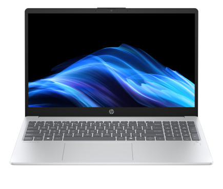 HP OmniBook 3 AI 15-fn0014ny - Ryzen AI 5 340, 24GB, 1TB SSD, 15.6 FHD 300-nit AG, 1080p cam, FPR, US keyboard, 41Wh, Glacier silver, Win 11 Home, 1 years