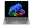 HP OmniBook X Flip AI 16-ar0007nn - Ryzen AI 5 340, 16GB, 512GB SSD, 16 2K 400-nit Touch, 5MP IR cam, US backlit keyboard, 68Wh, Meteor silver, Win 11 Home, 1 years