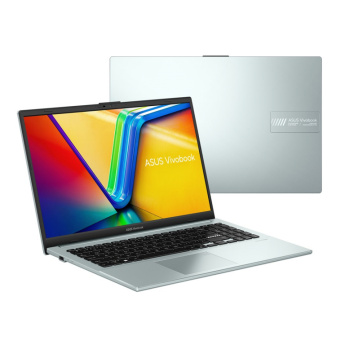 ASUS Vivobook Go 15 E1504GA-WS34 laptop Intel Core i3 N-series i3-N305 39.6 cm (15.6'') Full HD 8 GB DDR4-SDRAM 256 GB SSD Wi-Fi 5 (802.11ac) Windows 11 Home in S mode Green, Grey New Repack/Repacked