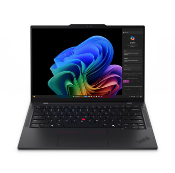Lenovo ThinkPad T14s Gen 6 (Snapdragon) Copilot+ PC Qualcomm Snapdragon X1E-78-100 Laptop 35.6 cm (14'') WUXGA 32 GB LPDDR5x-SDRAM 1 TB SSD Wi-Fi 7 (802.11be) Windows 11 Pro English Черный