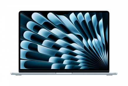 Apple MacBook Air 15.3 inches: M4 10/10, 16GB, 512GB, 35W - Sky Blue - MC7A4ZE/A/D1