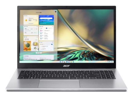 Acer Laptop Aspire 3 i5-1235U 15.6 inches FHD 16GB DDR4 512GB SSD NoOS Silver Acer Laptop Aspire 3 i5-1235U 15.6 inches FHD 16GB DDR4 512GB SSD NoOS Silver
