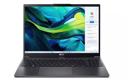 Acer Laptop Aspire Go 15 AG15-51P-78K5 i7-1355U 15.3 WUXGA 16GB 512GB NoOS Grey