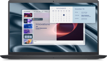Dell Pro 15 Essential PV15255/ AMD Ryzen 5 7520U/ 8GB/ 512GB SSD/ 15.6'' FHD/ WLAN + BT/ US Kb/ Ubuntu/ Carbon Black/ 3yrs Prosupport
