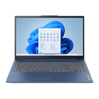Lenovo IdeaPad Slim 3 15IRU8 i3-1315U 15.6'' FHD IPS 300nits AG 8GB LPDDR5-4800 SSD512 Intel UHD Graphics 47Wh Win11 Abyss Blue