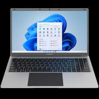 THOMSON laptop Neo N15, 15,6-inch, Intel Celeron N4020/1920x1080 FHD TN, 8GB RAM DDR4, 256Gb SSD, Wifi AC, BT, 1MP Webcam, TypeC data, 8000 mAh 7.6V, Windows 11S, Keyboard QWERTY US, Silver