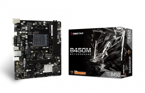 Biostar B450MHP Emaplaat AMD B450 Socket AM4 micro ATX