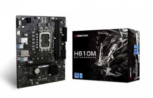 Biostar H610MHP Emaplaat Intel H610 LGA 1700 micro ATX