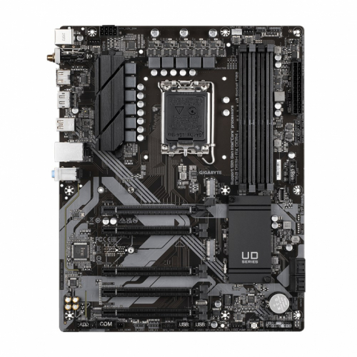 Gigabyte B760 DS3H AX DDR4 Emaplaat - Supports Intel Core 14th CPUs, 8+2+1 Phases Digital VRM, up to 5333MHz DDR4 (OC), 2xPCIe 4.0 M.2, Wi-Fi 6E, GbE LAN, USB 3.2 Gen 2