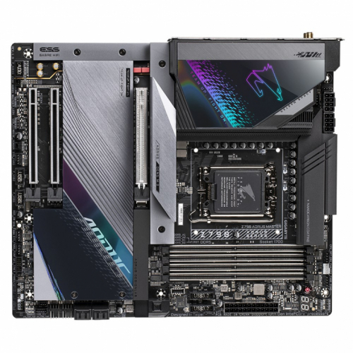 Gigabyte Z790 AORUS MASTER Emaplaat - Supports Intel Core 13th CPUs, 20+1+2 Phases Digital VRM, up to 8000MHz DDR4 (OC), 1xPCIe 5.0+4xPCIe 4.0 M.2, Wi-Fi 6E, 10GbE LAN, USB 3.2 Gen 2x2