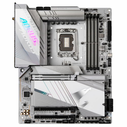 Gigabyte Z790 AORUS PRO X Emaplaat - Supports Intel 14th Gen CPUs, 18+1+2 phases VRM, up to 8266MHz DDR5 (OC), 1xPCIe 5.0 + 4xPCIe 4.0 M.2, Wi-Fi 7, 5GbE LAN, USB 3.2 Gen 2x2