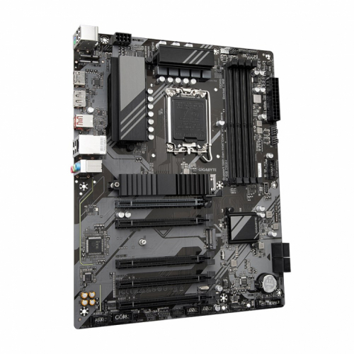 Gigabyte B760 DS3H Emaplaat - Supports Intel Core 14th Gen CPUs, 8+2+1 Phases Digital VRM, up to 7600MHz DDR5 (OC), 2xPCIe 4.0 M.2, GbE LAN, USB 3.2 Gen 2