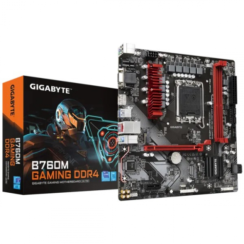 Gigabyte Motherboard B760M GAMING DDR4 s1700 2DDR4 DP/HDMI mATX