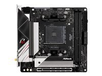 ASROCK B550 Phantom Gaming-ITX/ax mini ITX MB 3rd Gen AMD AM4 Socket DDR4 4733+ 4.0 x16 PCIe HDMI DisplayPort 7.1 CH HD 4 SATA3