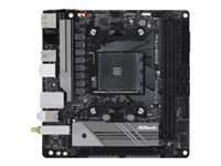 ASROCK B550M-ITX/ac mini ITX MB 3rd Gen AMD AM4 Socket DDR4 4733+ 4.0 x16 PCIe DisplayPort 1.4 HDMI 7.1 CH HD 4 SATA3 6 USB 3.1 Gen1