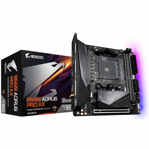 Gigabyte B550I AORUS PRO AX Motherboard AMD B550 AM4 socket Mini-ITX