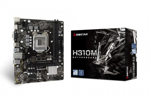 Biostar H310MHP 3.0 Motherboard Intel® H310 LGA 1151 (Socket H4) micro ATX