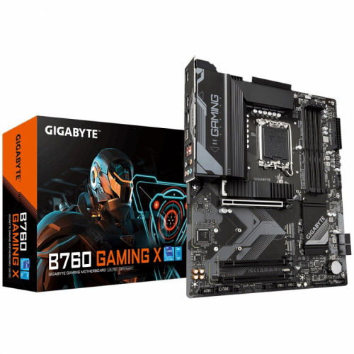 Gigabyte Motherboard B760 GAMING X s1700 4DDR5 DP/HDMI ATX