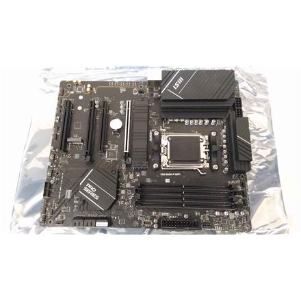 Renew. MSI PRO B650-P WIFI | MSI PRO B650-P WIFI | Processor family AMD | Processor socket AM5 | DDR5 DIMM | Memory slots 4 | Supported hard disk drive interfaces SATA, M.2 | Number of SATA connectors 6 | Chipset AMD B650 | ATX | REFURBISHED | MSI PRO