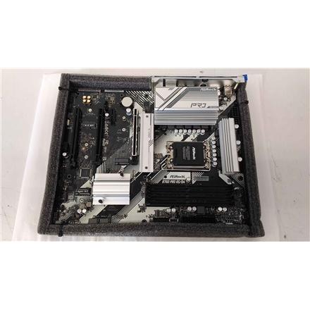 Taastatud. ASRock B760 PRO RS/D4 | ASRock B760 PRO RS/D4 | Processor family Intel | Processor socket LGA1700 | DDR4 DIMM | Memory slots 4 | Supported hard disk drive interfaces SATA, M.2 | Number of SATA connectors 4 | Chipset Intel B760 | ATX |