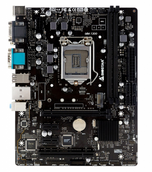 Biostar H410MHG Emaplaat Intel H410 LGA 1200 (Socket H5) micro ATX