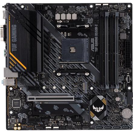 ASUS TUF GAMING B550M-E - Motherboard - micro ATX - Socket AM4 - AMD B550 Chipset - USB-C Gen1, USB 3.2 Gen 1, USB 3.2 Gen 2 - Gigabit LAN