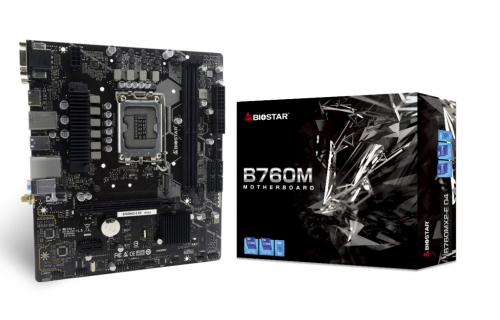 Biostar B760MX2-E D4 Motherboard Intel B760 LGA 1700 micro ATX