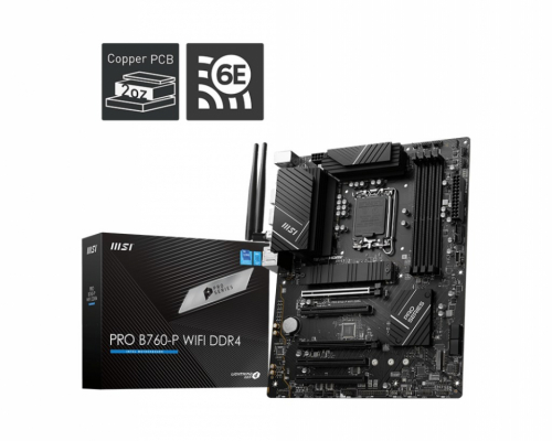 MSI PRO B760-P WIFI DDR4 Emaplaat LGA 1700 ATX