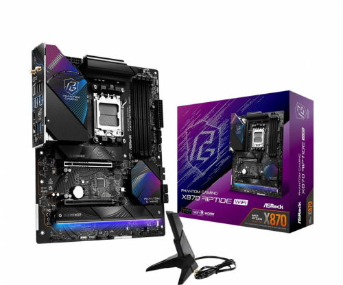 ASRock Motherboard X870 RIPTIDE WIFI 4DDR5 M.2 ATX