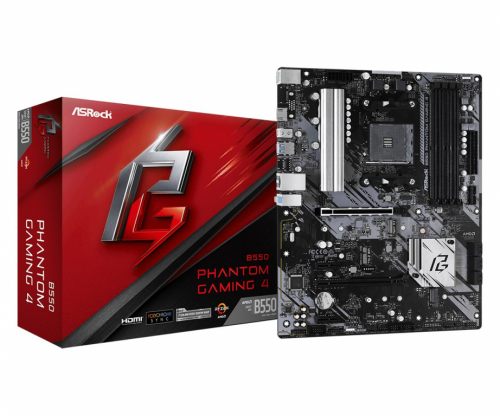 Asrock B550 Phantom Gaming 4 Socket AM4 ATX AMD  B550