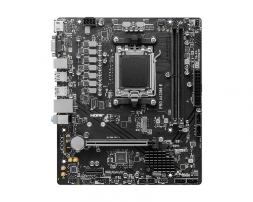 MSI PRO A620M-E Emaplaat AMD A620 Socket AM5 micro ATX