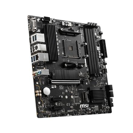 MSI | B550M PRO-VDH | Processor family AMD | Processor socket AM4 | DDR4 | Memory slots 4 | Number of SATA connectors 4 | Chipset AMD B | Micro ATX