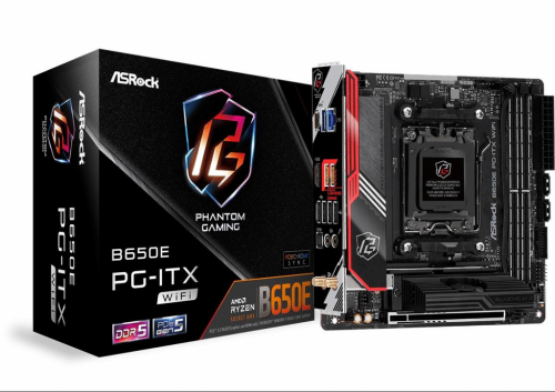 Asrock B650E PG-ITX WiFi AMD B650 Socket AM5 mini ITX