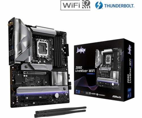 ASRock Motherboard Z890 LIVEMIXER WIFI ATX