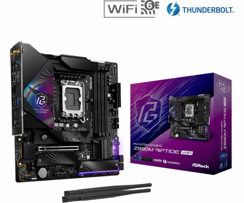 ASRock Motherboard Z890M RIPTIDE WIFI mATX