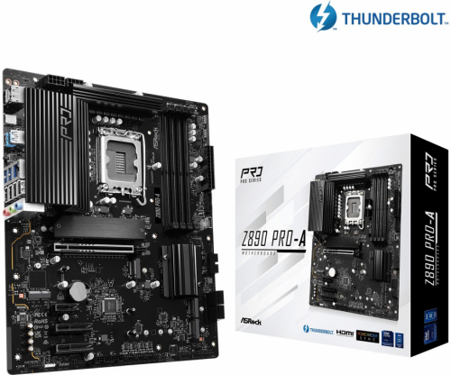 ASRock Motherboard Z890 PRO-A ATX