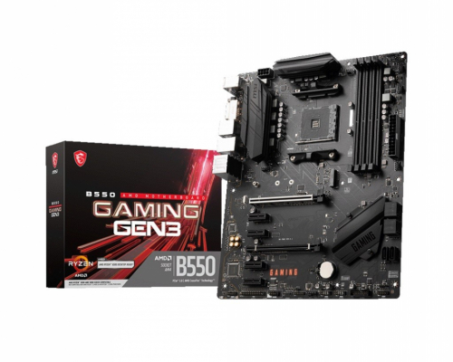 MSI B550 GAMING GEN 3 AM4 DDR4 HDMI USB M.2 ATX