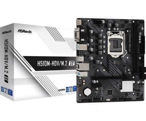 ASRock H510M-HDV/M.2 SE s1200 2DDR4 HDMI/DVI mATX