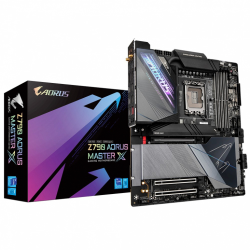 Gigabyte Emaplaat Z790 AORUS MASTER X s1700 4DDR5 USB/DP E-ATX