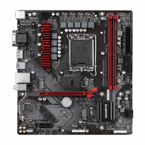 Gigabyte B760M GAMING DDR4 Emaplaat Intel B760 Express LGA 1700 micro ATX