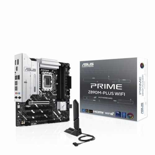 Asus Emaplaat PRIME Z890M-PLUS WIFI S 1851 4DDR5 TB4/DP mATX /90MB1J80-M0EAY0