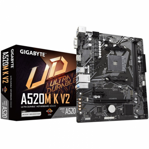 AM4 Gigabyte A520M K V2 mATX D4