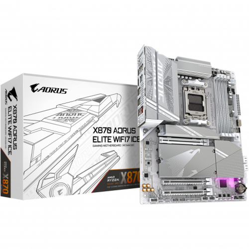 AM5 Gigabyte X870 AORUS ELITE WIFI7 ICE ATX