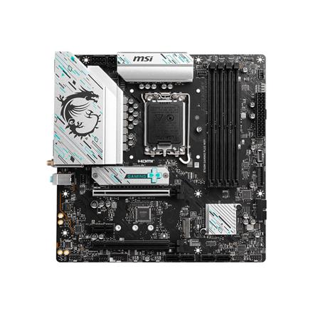 MSI | B760M GAMING PLUS WIFI | Processor family Intel | Processor socket LGA1700 | DDR5 | Supported hard disk drive interfaces SATA, M.2 | Number of SATA connectors 4