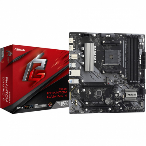 AM4 ASRock B550M Phantom Gaming 4