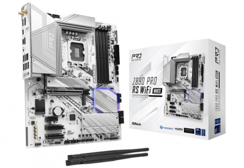 ASRock Z890 Pro RS WiFi White - Emaplaat