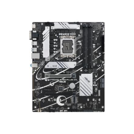 Asus | PRIME B760-PLUS D4 | Processor family Intel | Processor socket LGA1700 | DDR4 | Supported hard disk drive interfaces M.2, SATA | Number of SATA connectors 4