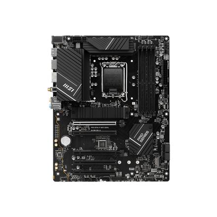 MSI | PRO B760-P WIFI DDR4 | Processor family Intel | Processor socket LGA1700 | DDR4 | Supported hard disk drive interfaces SATA, M.2 | Number of SATA connectors 4