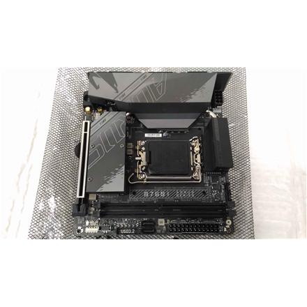 Восстановленный. | Gigabyte B760I AORUS PRO 1.0 | Processor family Intel | Processor socket LGA1700 | DDR5 DIMM | Memory slots 2 | Supported hard disk drive interfaces SATA, M.2 | Number of SATA connectors 2 | Chipset Intel B760 Express | Mini-ITX | USED,